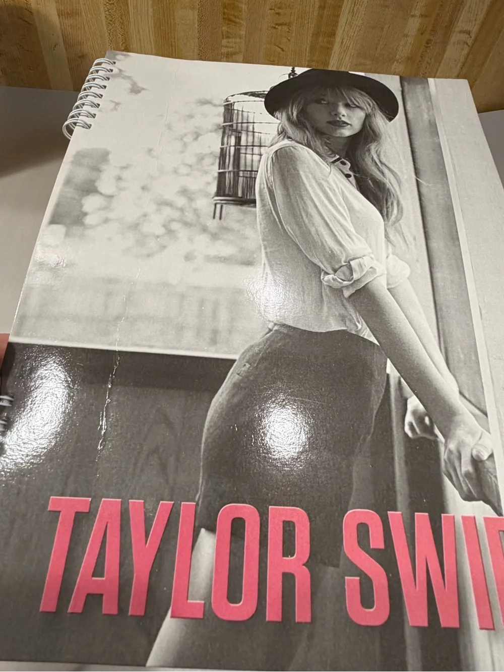 Taylor Swift notebook cover